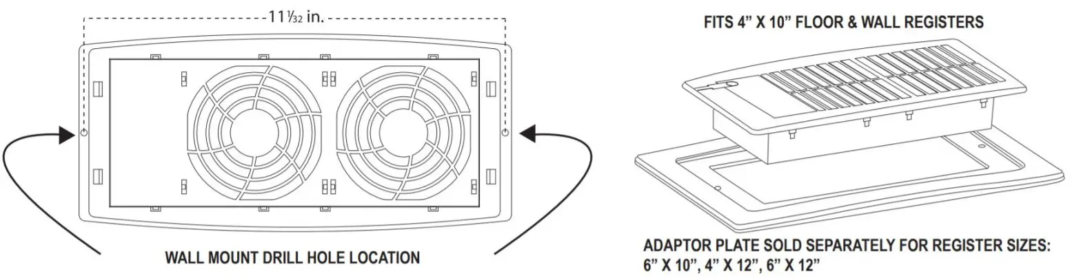 SUNCOURT HC500 Flush Fit Smart Refrigerator Booster - INSTALLATION1