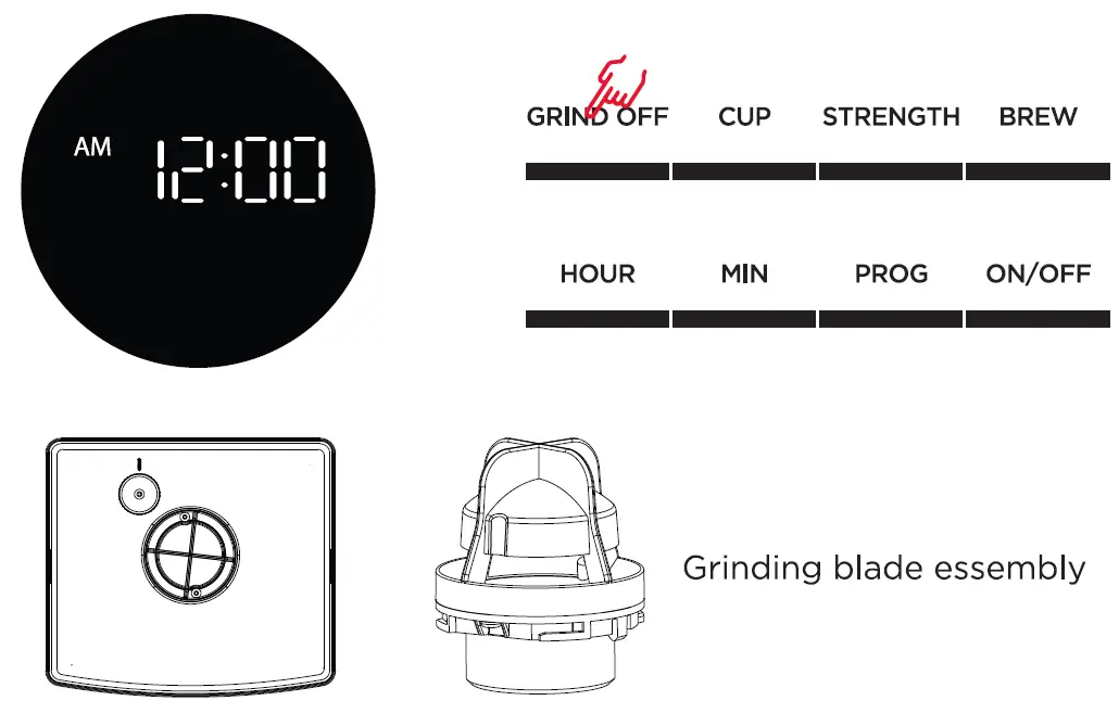 AIVIQ-AGC-201-Automatic-Coffee-maker-with-Grinder-FIG-27