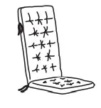 IKEA SJÄLLAND Outdoor Living Furniture Series - KUDDARNA seat