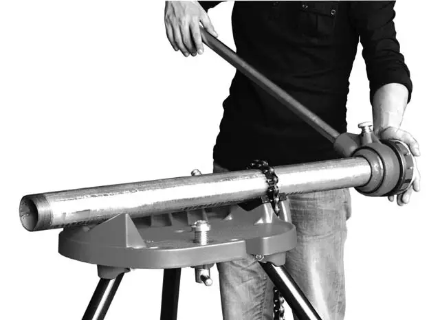 GLOBAL INDUSTRIAL 604053 Ratcheting Pipe Threader - OPERATION INSTRUCTIONS 1