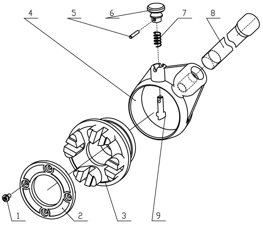 GLOBAL INDUSTRIAL 604053 Ratcheting Pipe Threader - PACKING LIST