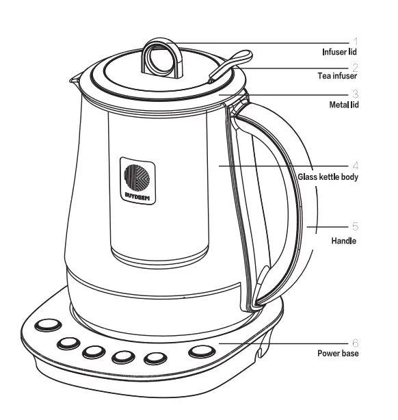 BUYDEEM-K2423-Tea-Maker-1