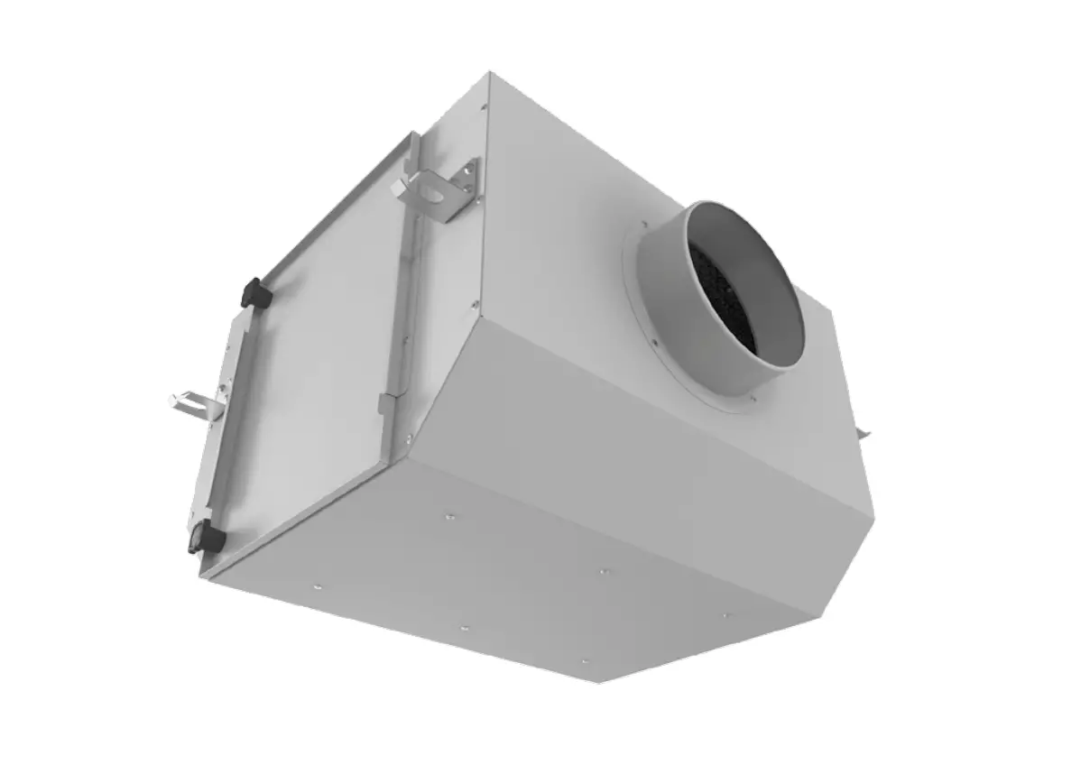 Blauberg Ventilation Clean Box 100 Filter Box With Panel Filters For Round Air Ducts User Manual