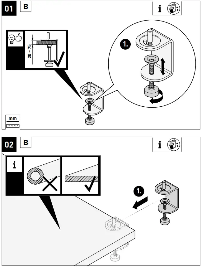TRILUX CULTEGA T COM LED Compact Desktop Luminaire - fig 5