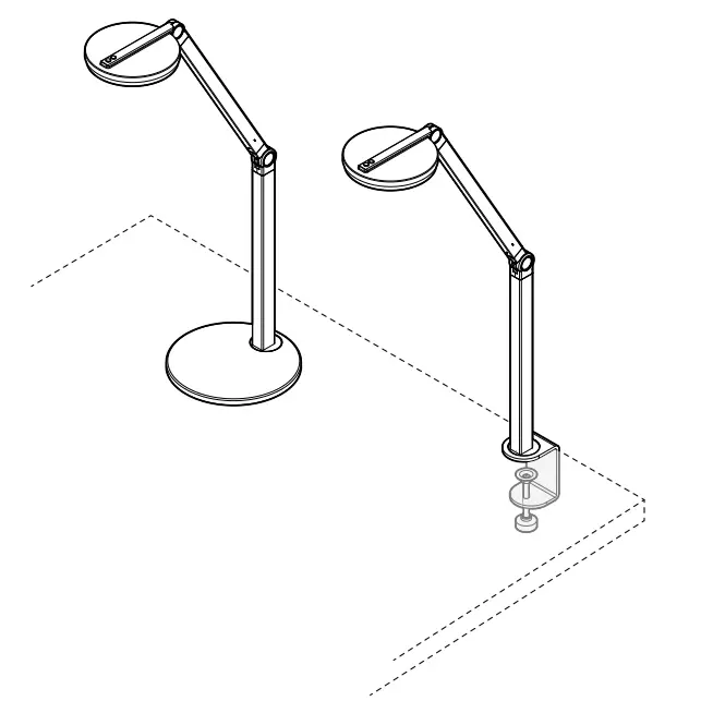 TRILUX CULTEGA T COM LED Compact Desktop Luminaire