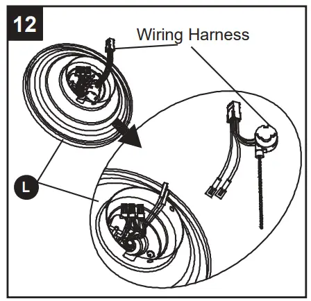 Harbor Breeze L0982-CBK Twin Breeze II Ceiling Fan - fig 36