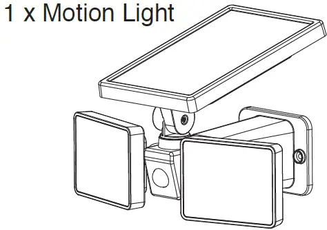PINEGREEN LIGHTING CL-SML2ST 1000 Lumen Dual Head Battery Operated Security Light 1