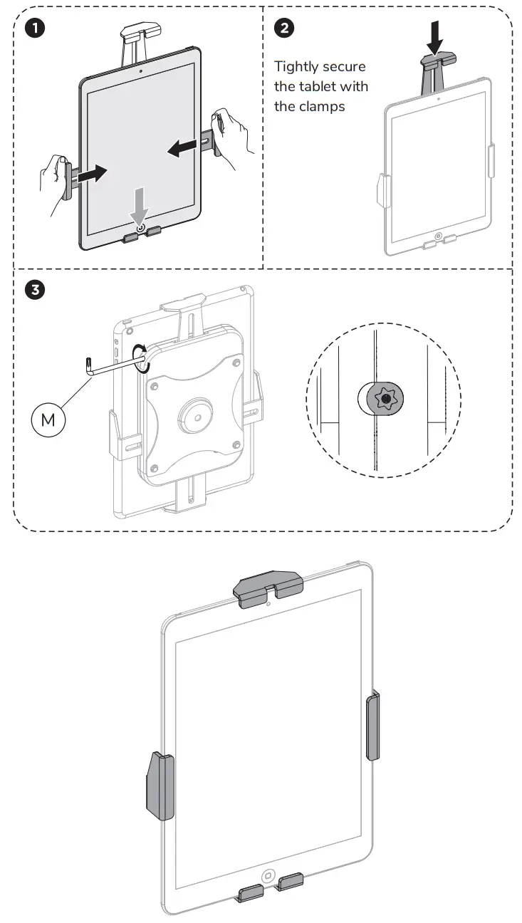 Neomounts WL15-625BL1 Tablet Mount - fig 8