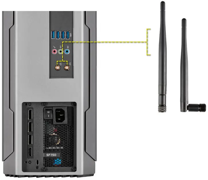 CORSAIR CS-9040010-PE One PRO - ANTENNAS1