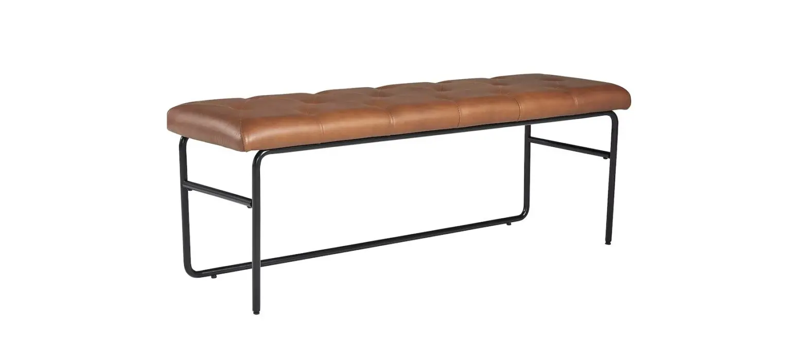 Ashley A3000154 Living Room Donford Upholstered Accent Bench Instruction Manual