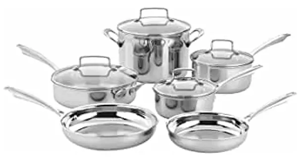 demeyere Essential 5 Stainless Steel Frying Pan - Fig