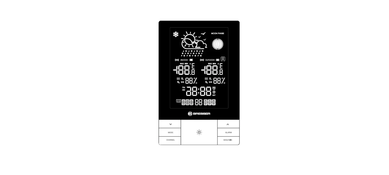 Bresser 7004310 Crystalvision Weather Station Instruction Manual