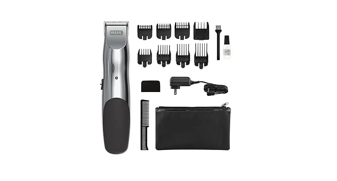 Wahl 09864.024 Beard Trimmer Silver Black User Guide