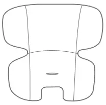 Securing Child in the enhanced Infant Child Restraint