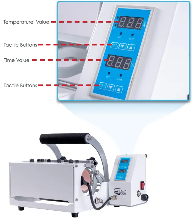 HPN CraftPro Mug and Tumbler Heat Press - 8