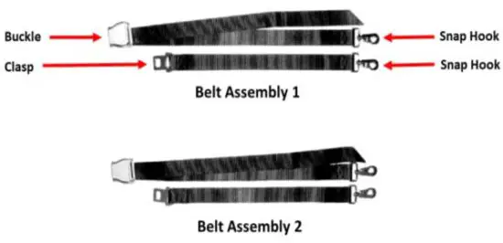 FIG 17 Using the Belt Assemblies