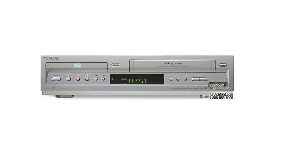 Sony Slv-d100 Dvd-cd Player Plus Hifi Vcr Instruction Manual