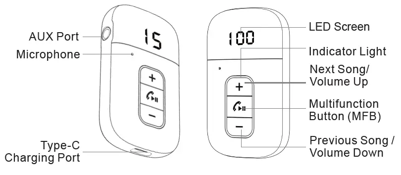 BCADON-J39-Bluetooth-Receiver-FIG-1