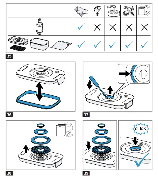 BOSCH MFQ364 Hand Mixer Fresh Vacuum System 7