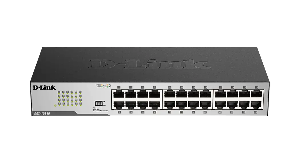 D-link Dgs-1024d 24-port Gigabit Unmanaged Switch Installation Guide D-link Dgs-1024d 24-port Gigabit Unmanaged Switch Installation Guide