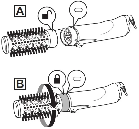 REMINGTON AS8606 Curl and Straight Confidence Rotating Hot Air Styler - 3