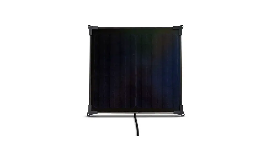 Battery Tender 021-1173 17watt Solar Panel And Solar Controller Instruction Manual Battery Tender 021-1173 17watt Solar Panel And Solar Controller Instruction Manual
