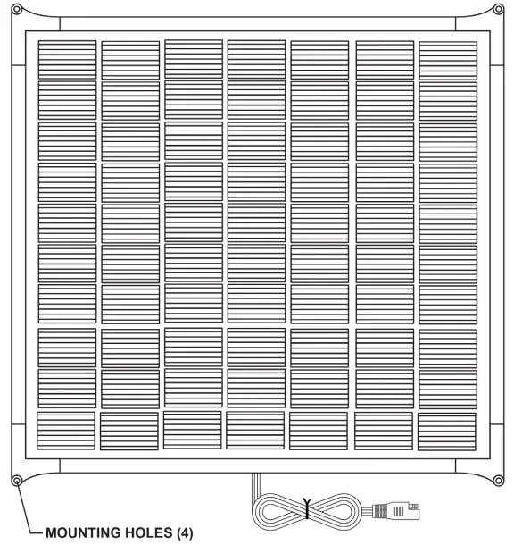 Battery Tender 021-1173 17Watt Solar Panel and Solar Controller - SOLAR PANEL 1