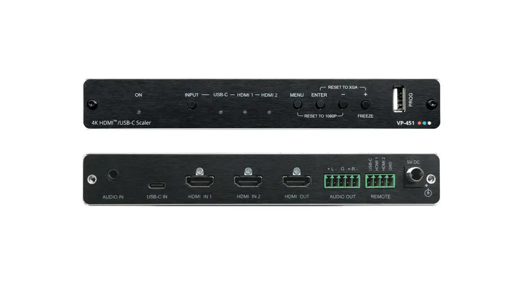 Kramer Vp-451 Hdmi / Usb-c Scaler User Manual