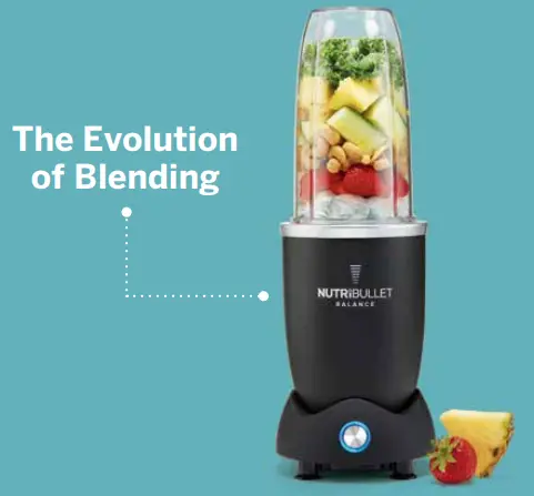 nutribullet NB-205 Balance with Smart Nutrition Sensor and Bluetooth - Evolution