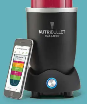 nutribullet NB-205 Balance with Smart Nutrition Sensor and Bluetooth - fig013