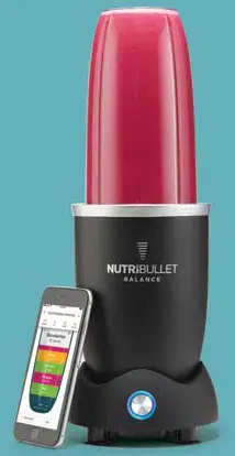 nutribullet NB-205 Balance with Smart Nutrition Sensor and Bluetooth