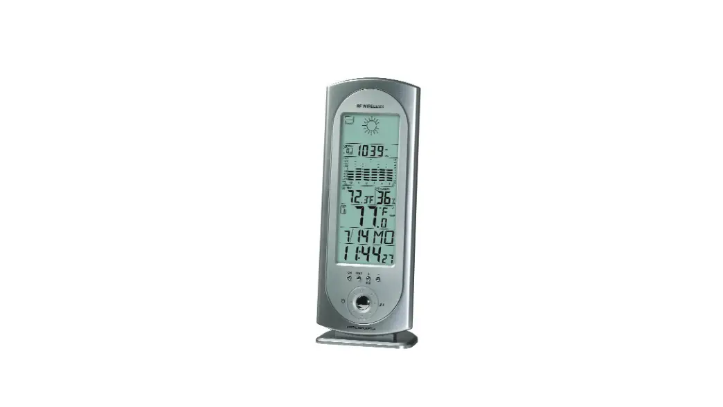 Homedics Dws-400 Envirastation Weather Station Wireless Operation Instruction Manual And Warranty Information
