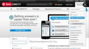 Sign in to your DIRECTV acount
