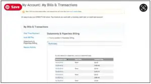 My Bill Transaction