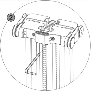 Attaching Belts and Tension Adjustment