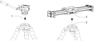 MOUNTING YOUR SLIDERPLUS TO YOUR TRIPOD