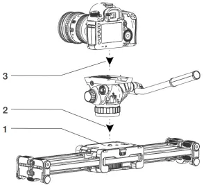 MOUNTING YOUR CAMERA TO YOUR SLIDERPLUS