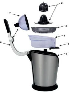 camry CR 4006 Portable Juicer - fig