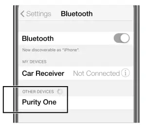 purity True Wireless Earbuds - Pairing
