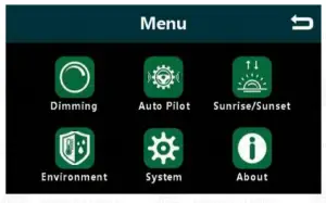 GROWER S CHOICE 0713440683190 Digital Lighting -menu