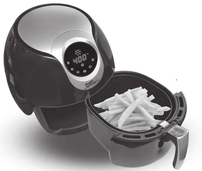 PowerXL AF 240 Air Fryer XL- Operating Instructions