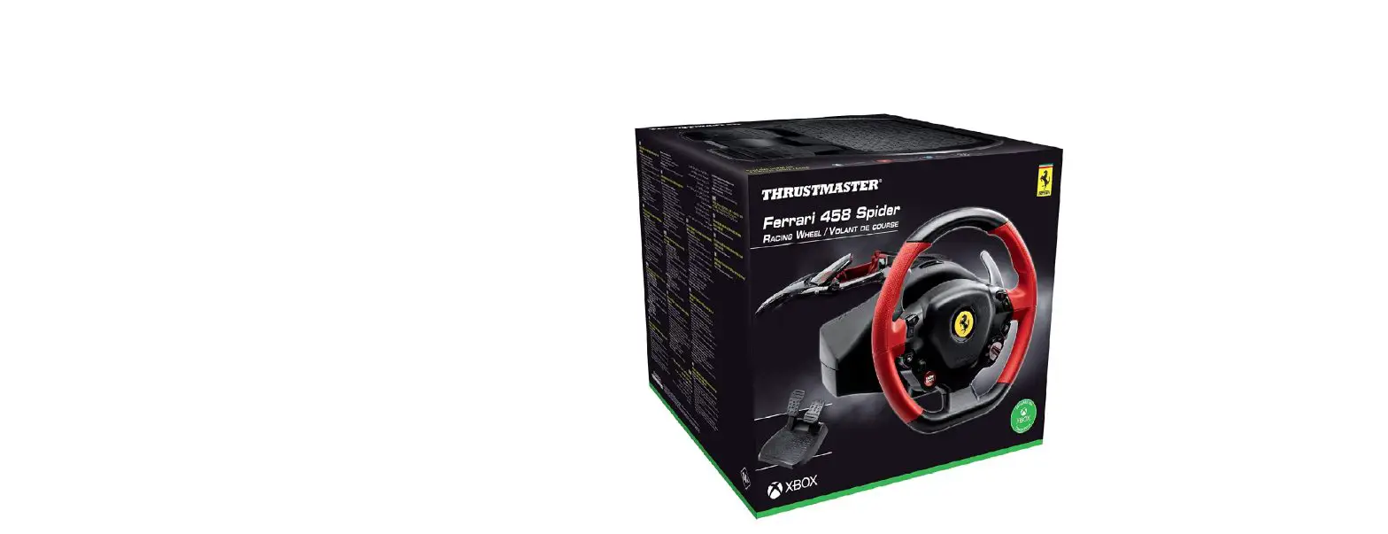 Thrustmaster Ferrari 458 Spider Racing Wheel For Xbox One Thrustmaster Ferrari 458 Spider Racing Wheel For Xbox One