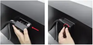 COFFEE MACHINE AND COOLER TUBE CONNECTION