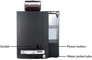 COFFEE MACHINE: BACK SIDE