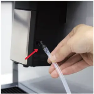 REMOVING AND CLEANING THE MILK FOAM UNIT