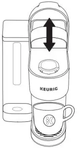 KEURIG 6471632 K-Supreme Plus Smart Single Serve K-Cup Pod Coffee Maker - Lift & Lower