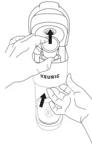 KEURIG 6471632 K-Supreme Plus Smart Single Serve K-Cup Pod Coffee Maker - Pod Holder