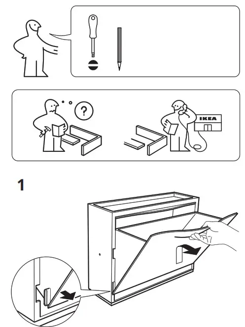 IKEA TRONES 80397313 Shoe Cabinet- 1