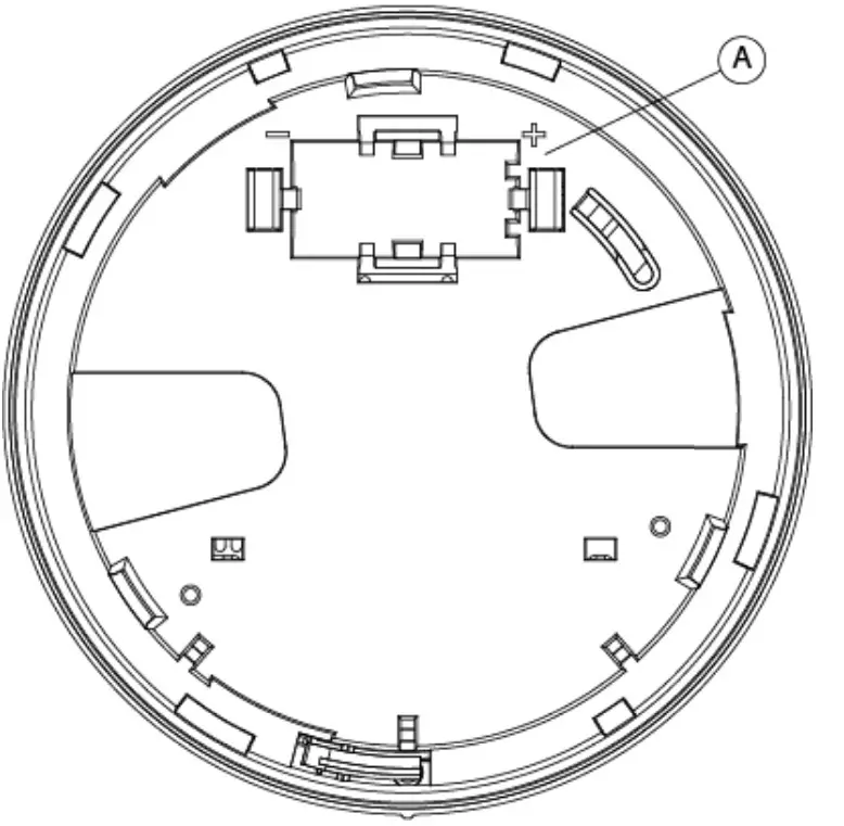 Visonic HTD432PG2 Heat Detector - Battery