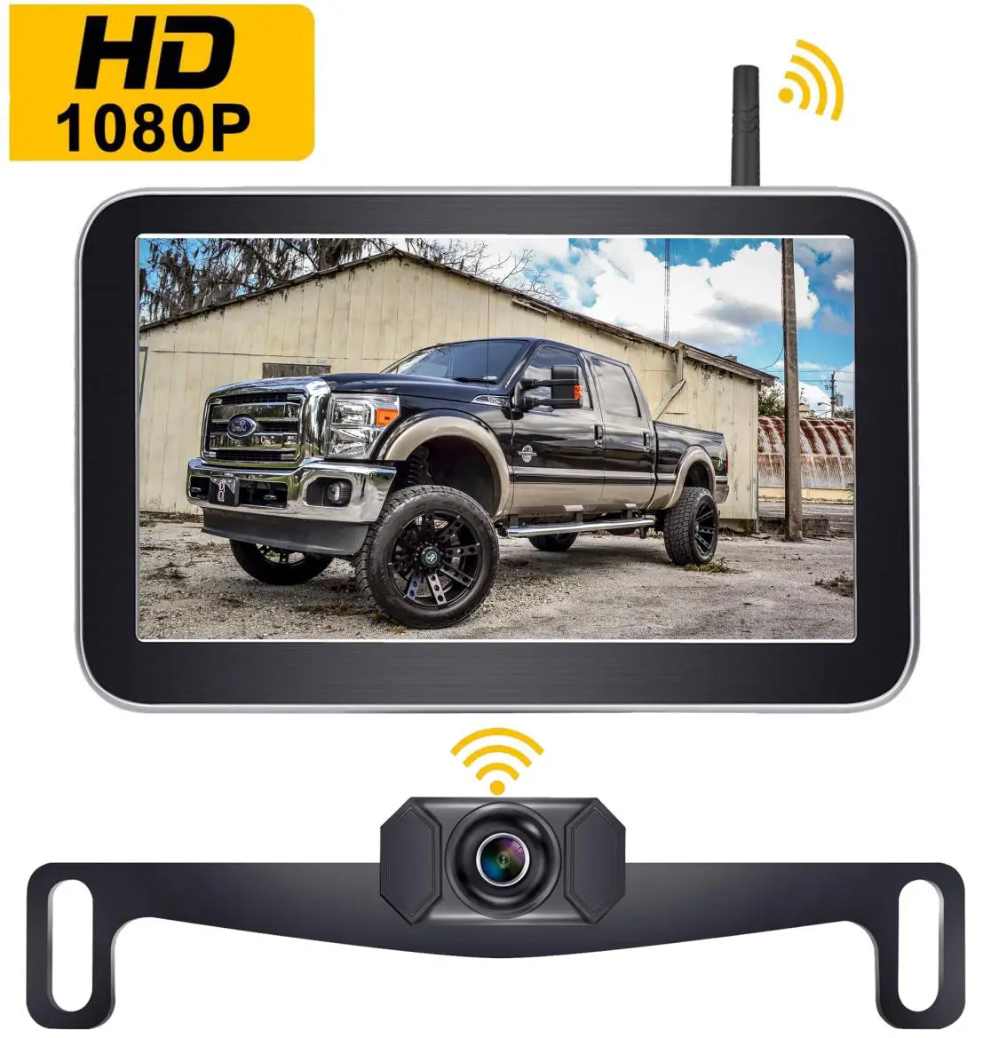 YIMU AM-W70 HD Digital Wireless Backup Camera and Monitor Kit